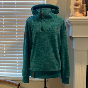 Naketano Hoodie Half Zip Fuzzy